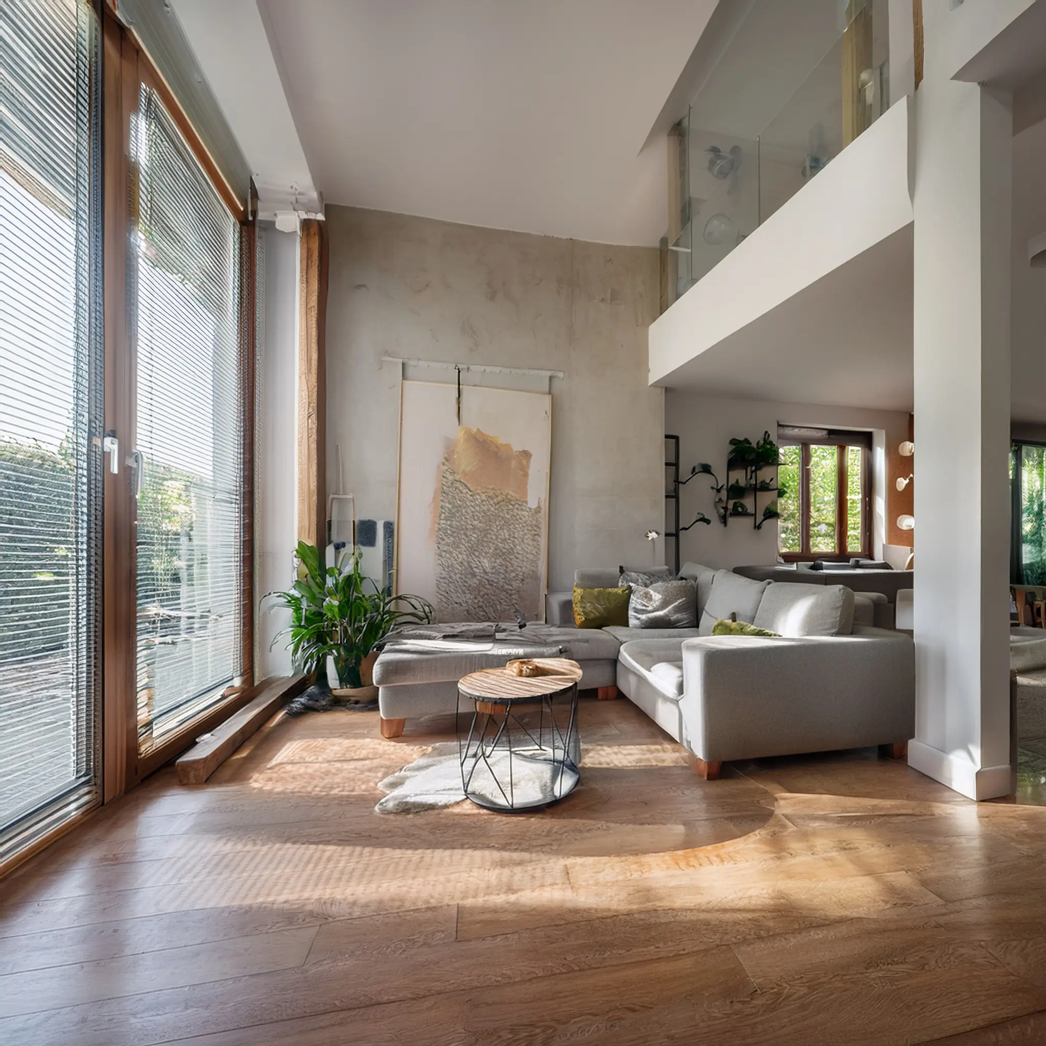 Ambiente interno completamente rinnovato con pittura ultra coprente