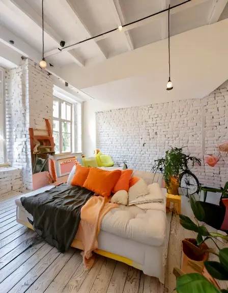 Idroppittura professionale ad alta copertura camera da letto