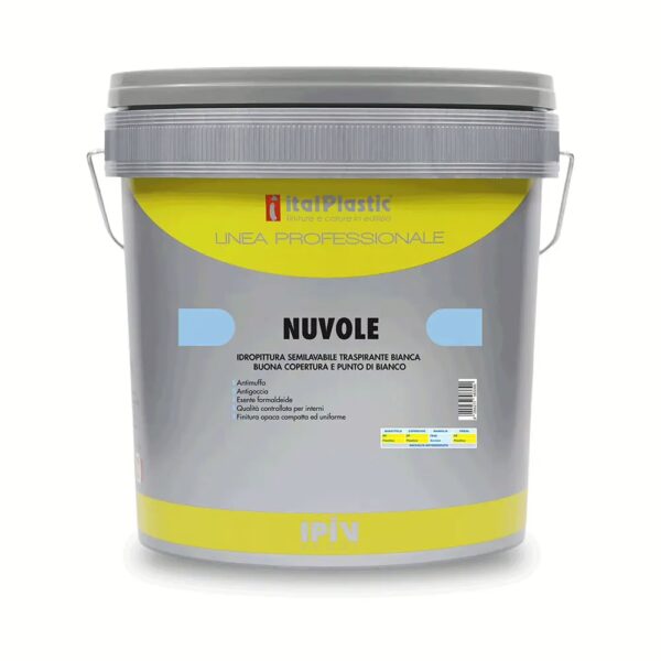 Pittura Traspirante per Interni Semilavabile Nuvole