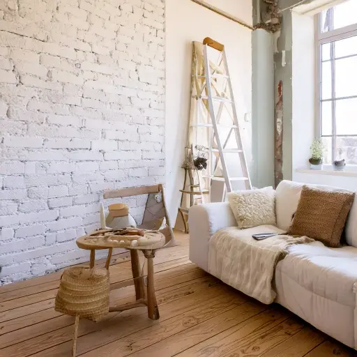 Colore d’arredo intenso, perfettamente distribuito su tutta la parete