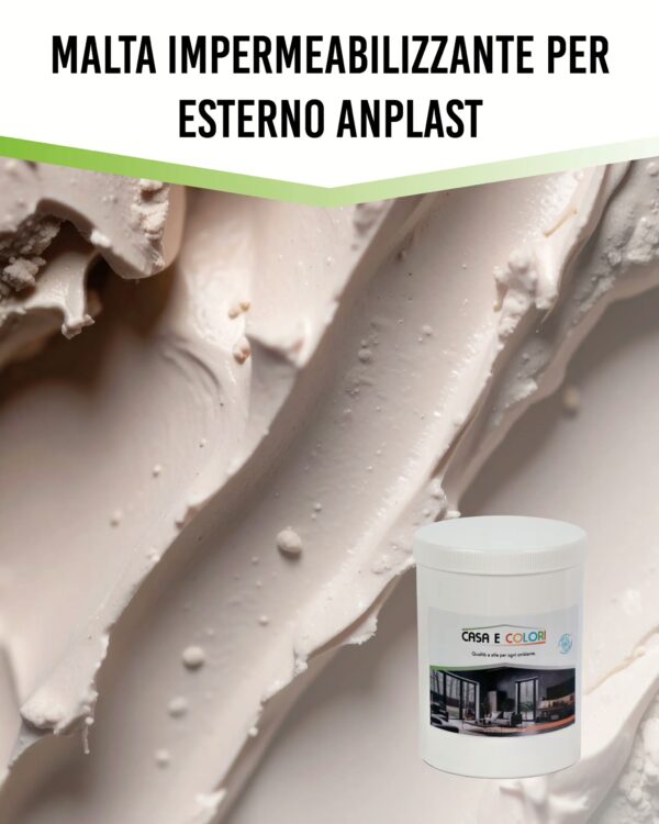 Malta impermeabilizzante per esterno Anplast