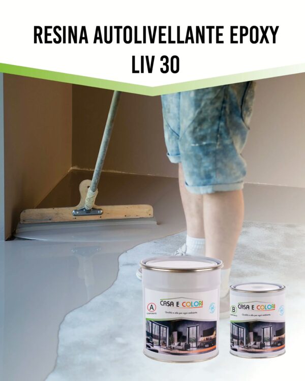 Resina autolivellante per pavimenti Liv 30