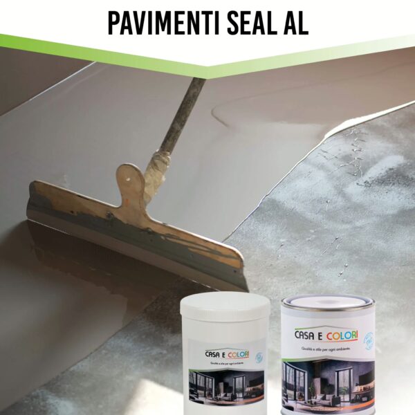 Resina poliuretanica per pavimenti Seal Al