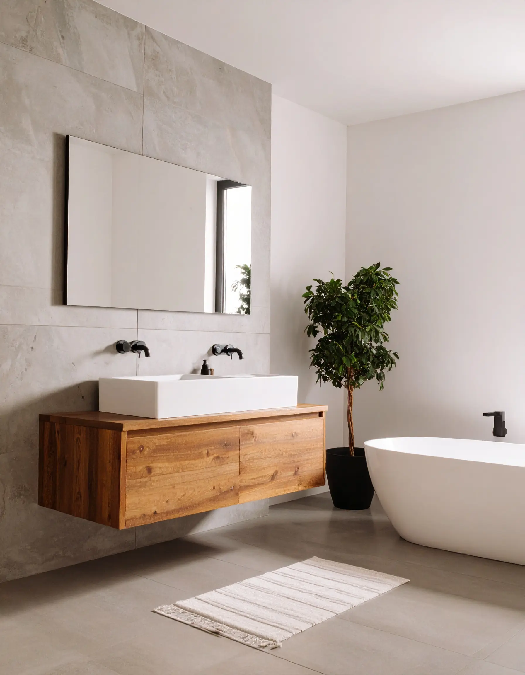 bagno moderno rivestimento