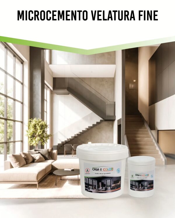 Microcemento Fine Velatura di CasaeColori