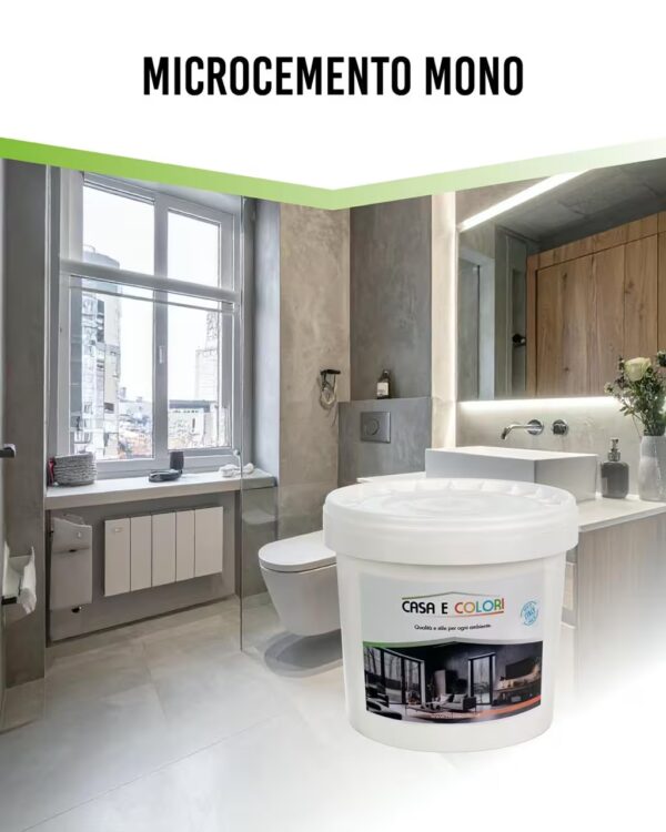 Microcemento mono di casaecolori