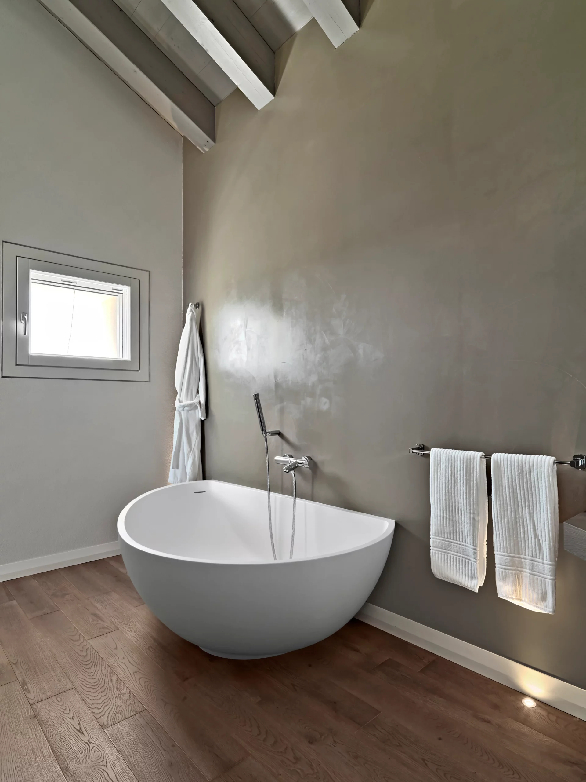 bagno moderno in microcemento casaecolori