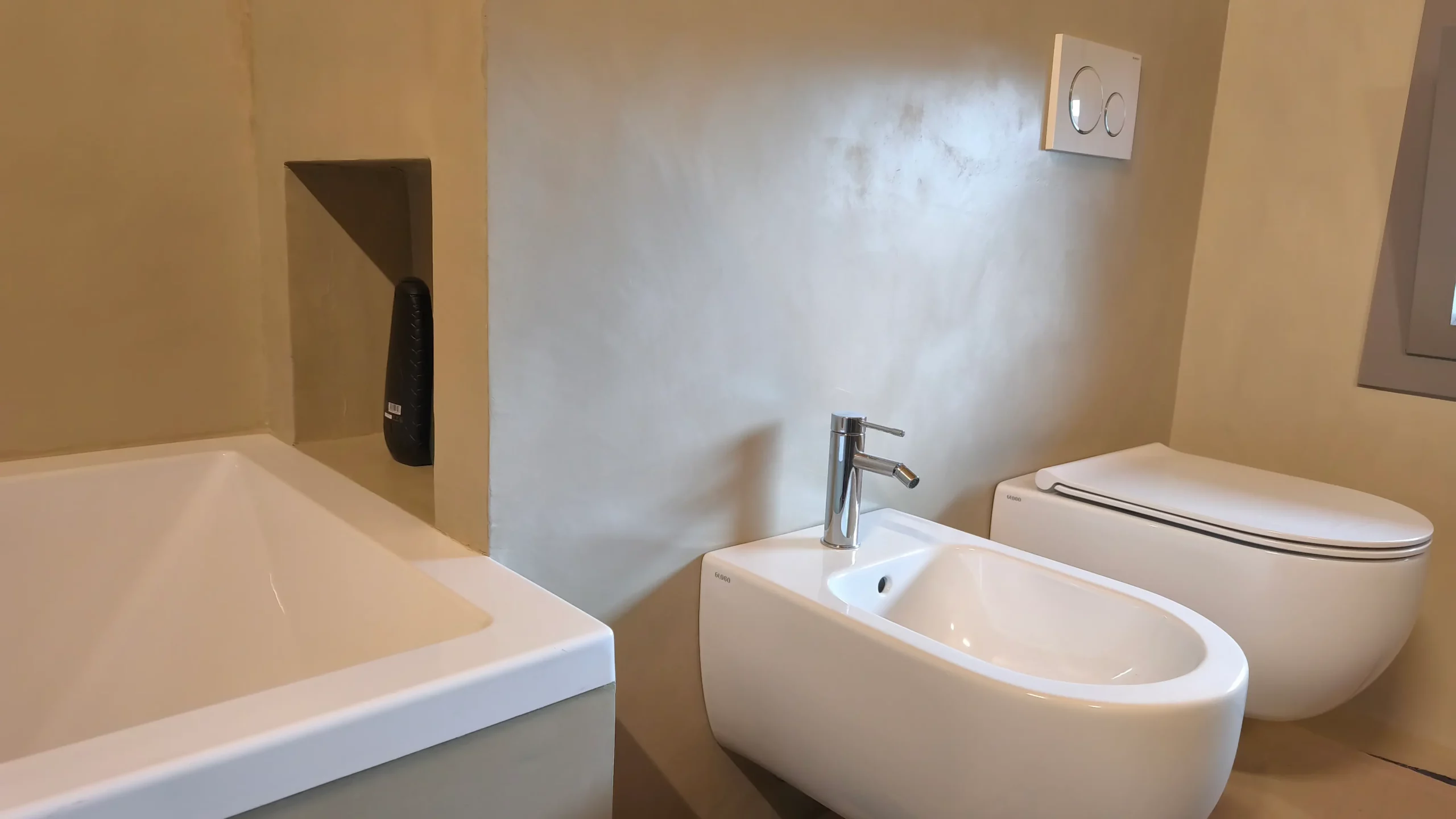 bagno in microcemento