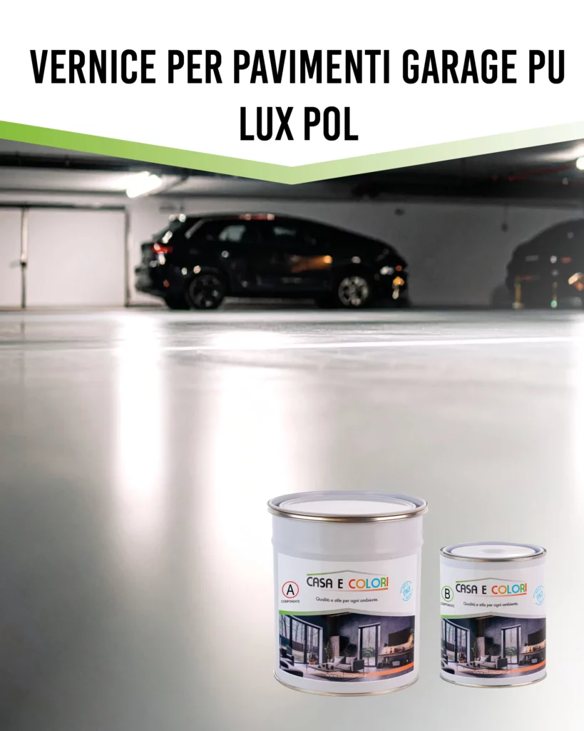 Vernice per pavimenti garage Lux Pol