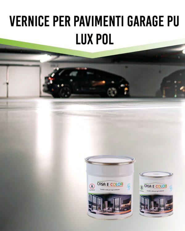 Vernice per pavimenti garage Lux Pol