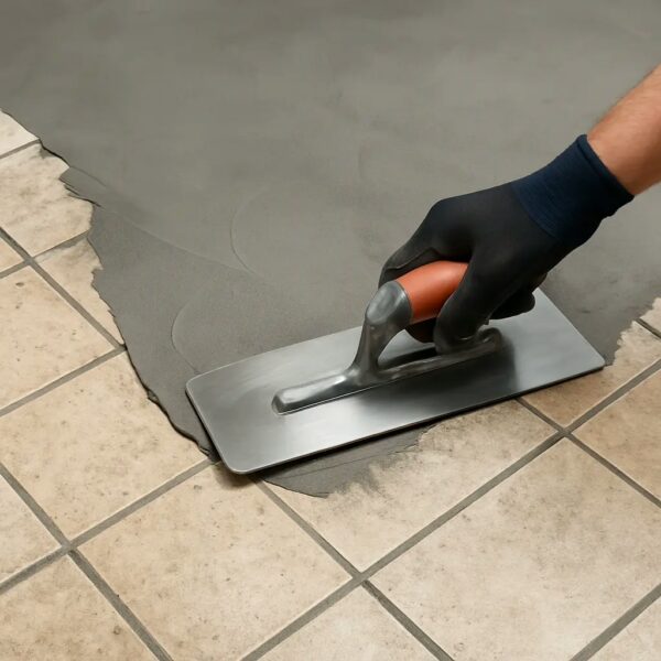 Microcemento su Piastrelle