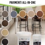 Microcemento Fai da Te Kit per Pavimenti All-in-One