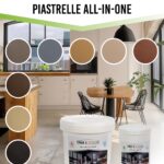 Microcemento Fai da Te Kit per Piastrelle All-in-One