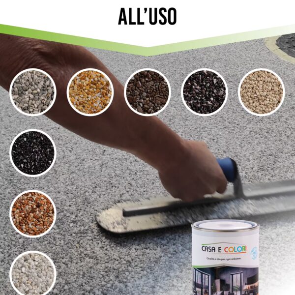 ghiaia resinata kit pronto al all'uso