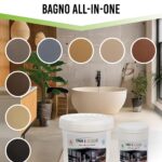 Microcemento Fai da Te Kit per Bagno All-in-One