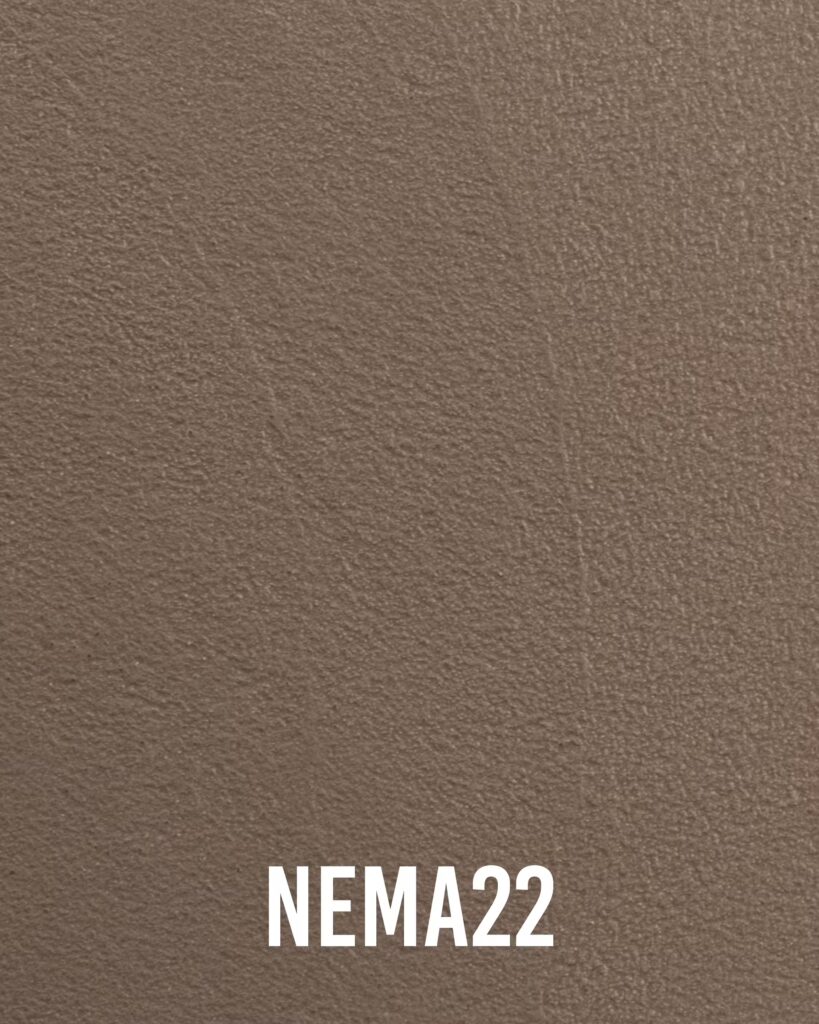 tabella colori microcemento, colore nema 22