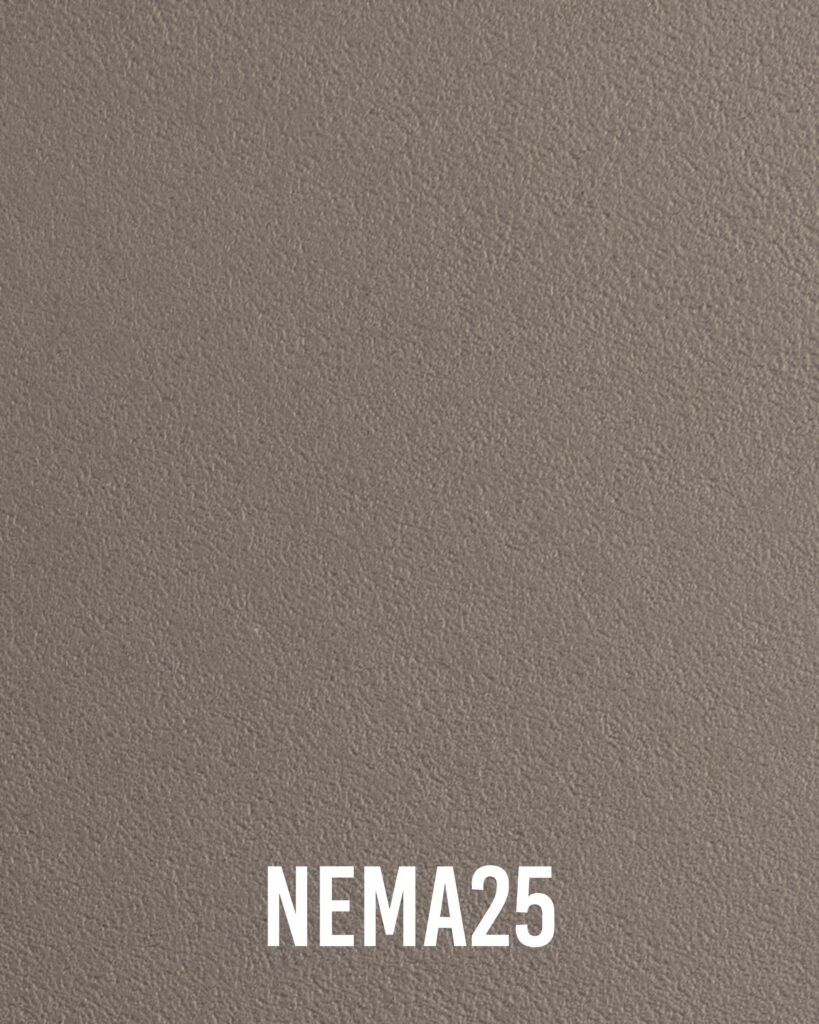 tabella colori microcemento, colore nema 25