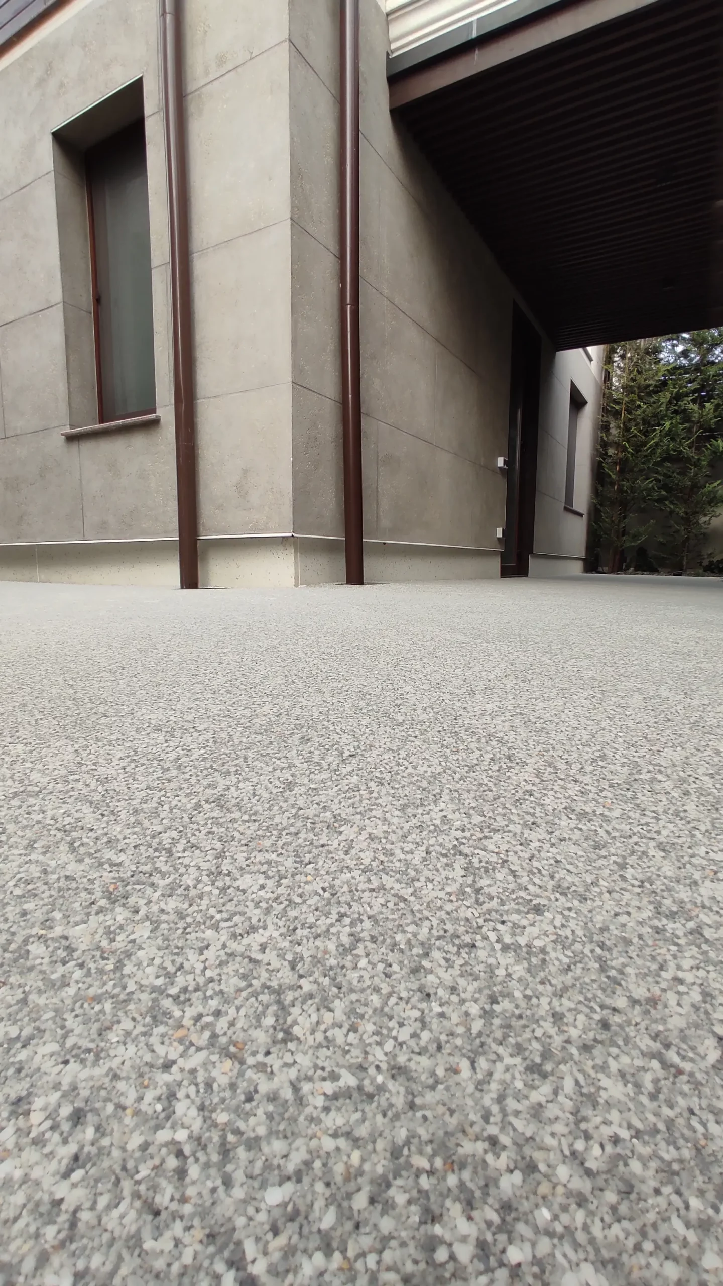 pavimento in sasso drenante